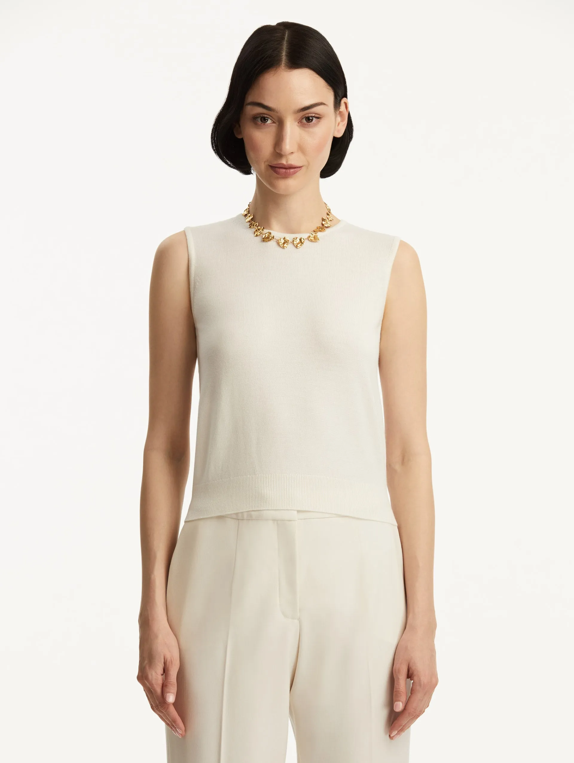 Wool-Blend Tank